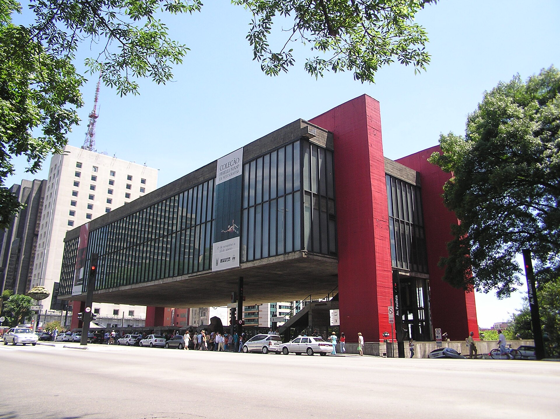 Museu de Arte de São Paulo na Avenida Paulista